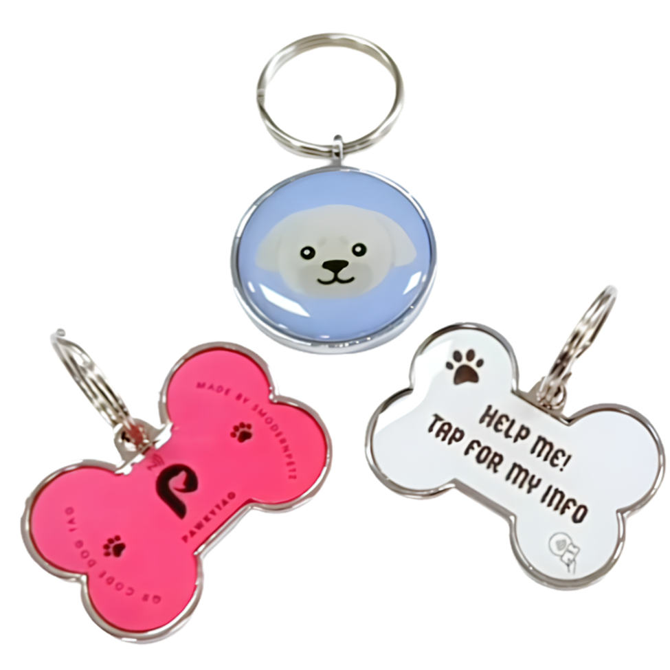 NFC Dog Tag – Tap to Find My Owner