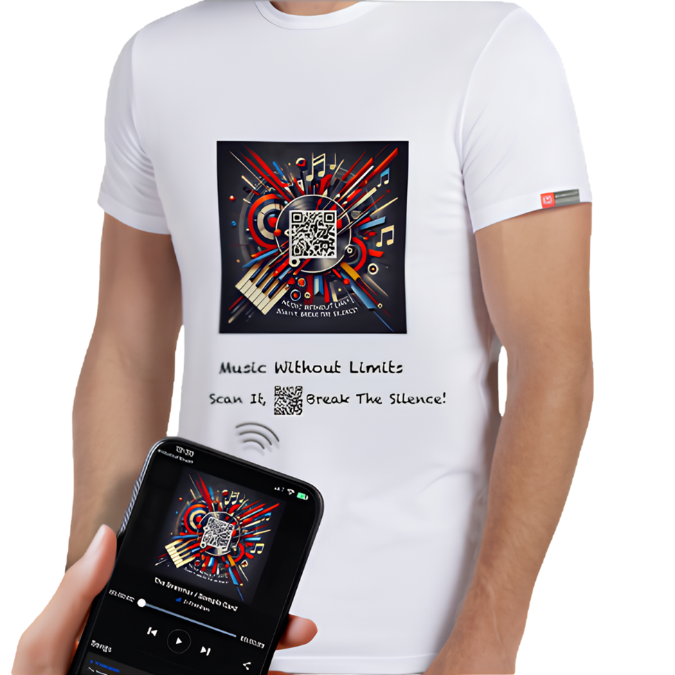 Smart Music Shirt – Scan-to-Play