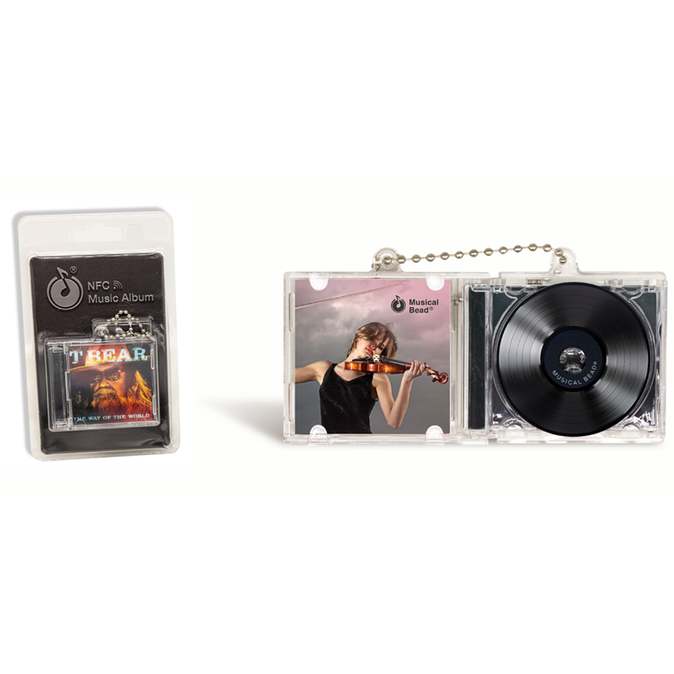 Mini CD Keychain – Tap-to-Play
