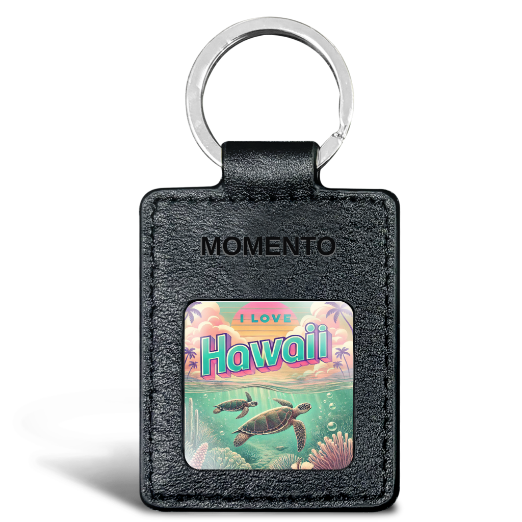 NFC Leather Keychain